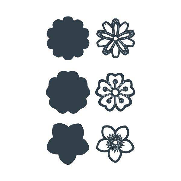 The Paper Boutique Floral Embellishments Craft Die - Craftywaftyshop