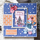 The Paper Boutique Hopping into Christmas 8 in x 8 in Paper Kit Pad - Craftywaftyshop