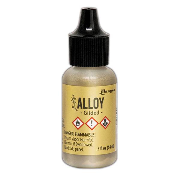 Tim Holtz Alcohol Ink Alloy Gilded by Ranger - Craftywaftyshop