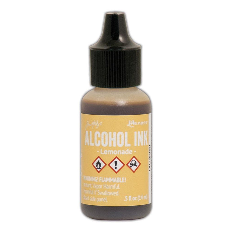 Tim Holtz Alcohol Ink Lemonade by Ranger - Craftywaftyshop