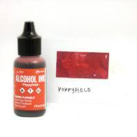 Tim Holtz Alcohol Ink Poppyfield by Ranger - Craftywaftyshop