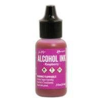Tim Holtz Alcohol Ink Raspberry by Ranger - Craftywaftyshop