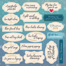 Twelve Days of Christmas - 8" x 8" Topper Pad by Crafters Companion - Craftywaftyshop