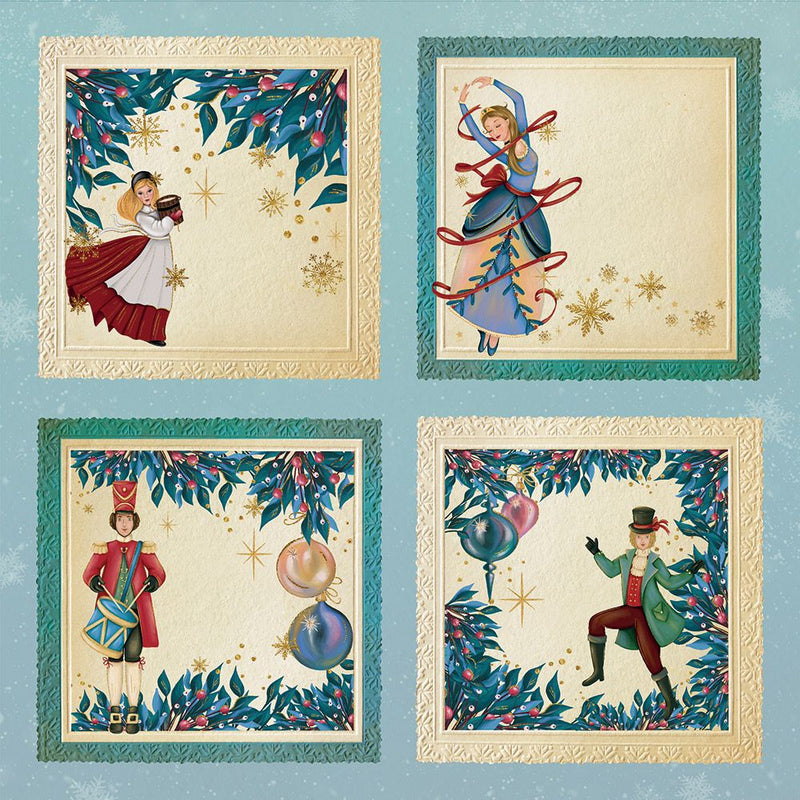 Twelve Days of Christmas - 8" x 8" Topper Pad by Crafters Companion - Craftywaftyshop