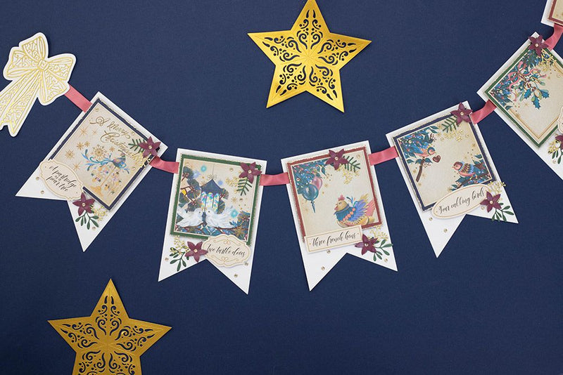 Twelve Days of Christmas - 8" x 8" Topper Pad by Crafters Companion - Craftywaftyshop
