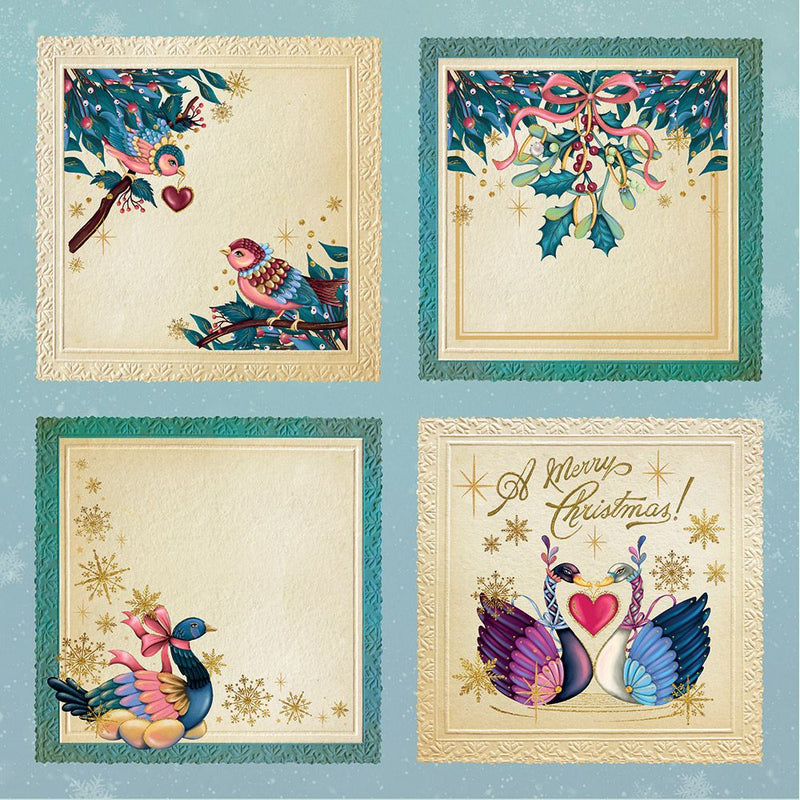 Twelve Days of Christmas - 8" x 8" Topper Pad by Crafters Companion - Craftywaftyshop