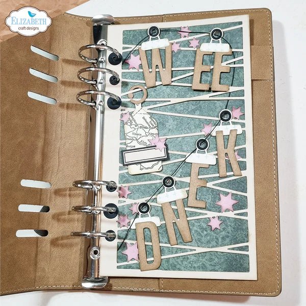 Weekend Escape Kit by Elizabeth Craft Designs - Craftywaftyshop
