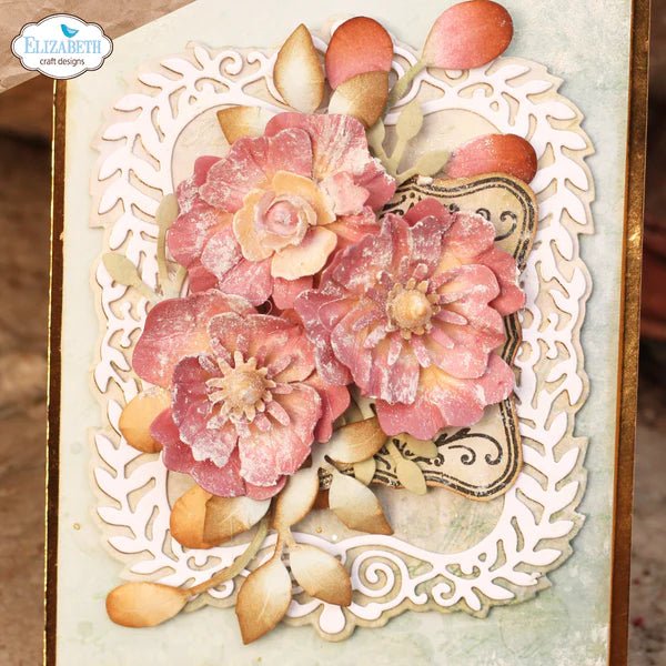 Wild Flower 3 Die Set by Elizabeth Craft Designs - Craftywaftyshop