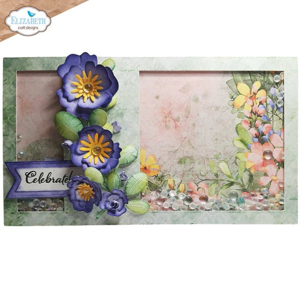 Wild Flower 3 Die Set by Elizabeth Craft Designs - Craftywaftyshop