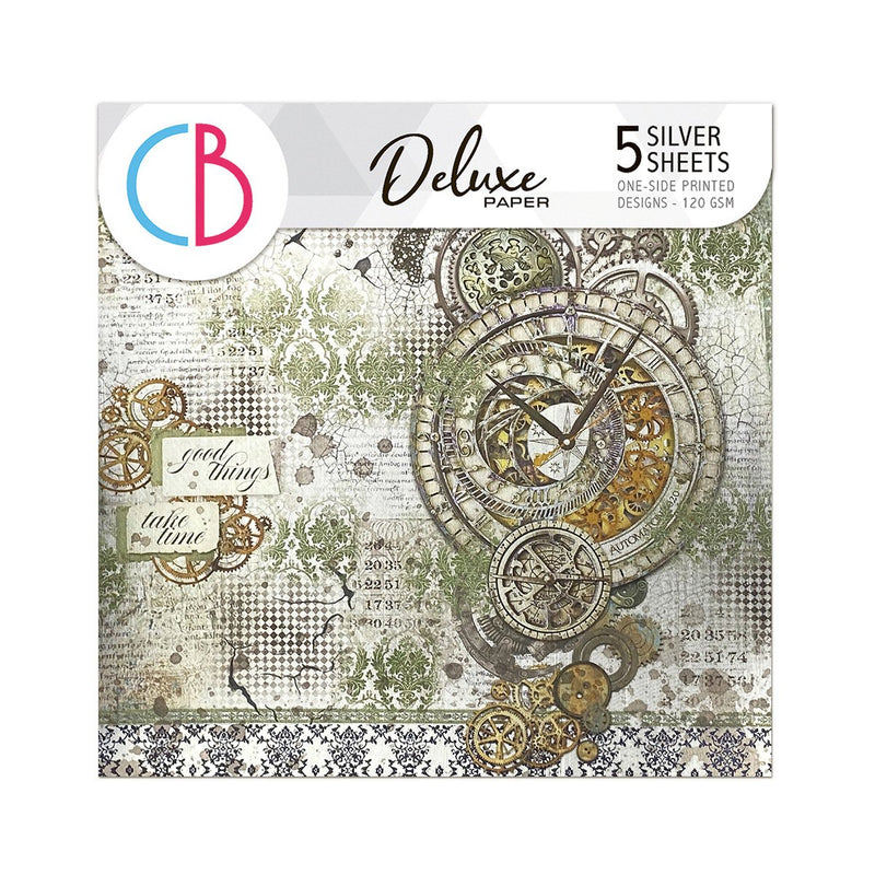 Wizard Academy Deluxe Paper Silver 6 x 6 by Ciao Bella - Craftywaftyshop