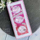 Woodware Clear Singles Butterfly Heart 4 in x 6 in Stamp - Craftywaftyshop