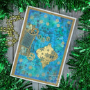 Woodware Clear Singles Christmas Old Labels 4 in x 6 in Stamp Set by Creative Expressions - Craftywaftyshop