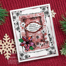 Woodware Clear Singles Christmas Old Labels 4 in x 6 in Stamp Set by Creative Expressions - Craftywaftyshop