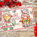 Woodware Clear Singles Garden Stroll 4 in x 6 in Stamp Set - Craftywaftyshop