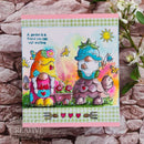 Woodware Clear Singles Garden Stroll 4 in x 6 in Stamp Set - Craftywaftyshop