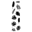 Woodware Clear Singles House Plant Leaves 8 in x 2.6 in stamp by Creative Expressions - Craftywaftyshop