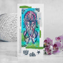 Woodware Clear Singles Jelly Fish 8 in x 2.6 in Stamp by Creative Expressions - Craftywaftyshop