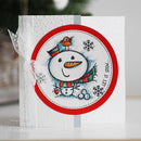 Woodware Clear Singles Little Snowman Stamp Set by Francoise Read - Craftywaftyshop