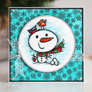 Woodware Clear Singles Little Snowman Stamp Set by Francoise Read - Craftywaftyshop