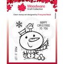 Woodware Clear Singles Little Snowman Stamp Set by Francoise Read - Craftywaftyshop