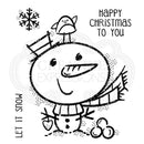 Woodware Clear Singles Little Snowman Stamp Set by Francoise Read - Craftywaftyshop