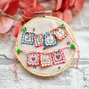 Woodware Clear Singles Mini Tag Alphabet 6 in x 8 in Stamp - Craftywaftyshop