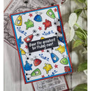 Woodware Clear Singles Monster Gnome 4 in x 6 in Stamp - Craftywaftyshop