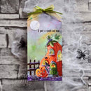 Woodware Clear Singles Pumpkin House 4 in x 6 in Stamp Set - Craftywaftyshop