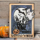 Woodware Clear Singles Spooky Goings On 4 in x 6 in Stamp Set - Craftywaftyshop