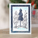 Woodware Clear Singles Winter Trees Stamp by Creative Expressions - Craftywaftyshop