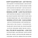 Wordies Sentiment Sheets – Be My Valentine Pk 4 6 in x 8 in by Creative Expressions - Craftywaftyshop