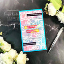 Wordies Sentiment Sheets – Smile Pk 4 6 in x 8 in by Creative Expressions - Craftywaftyshop