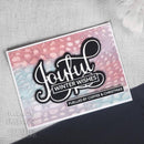 Wordies Sentiment Sheets – Winter Wishes Pk 4 6 in x 8 in by Creative Expressions - Craftywaftyshop