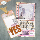 Yes Joy Page Die Set by Elizabeth Craft Designs - Craftywaftyshop